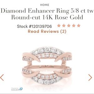 Rose Gold Diamond Ring Enhancer